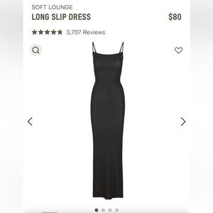 Skims lounge maxi dress size M